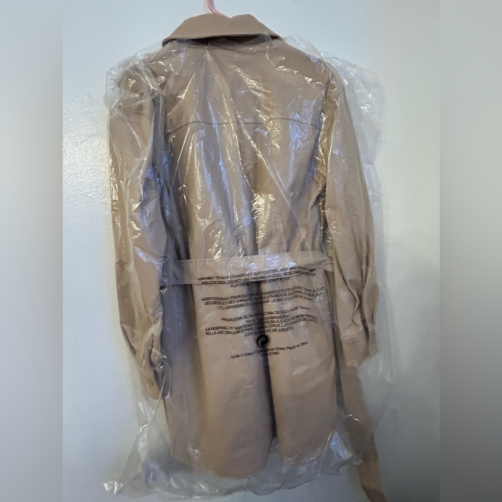 NWT BEAUTIFUL NVLT VEGAN Leather JACKET (latte) - Picture 2 of 9